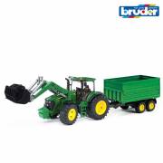 Bruder John Deere 7930 Kepçeli ve Römorklu Traktör BR03055