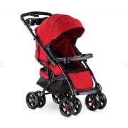 Babyhope BH609-91 Polo Çift Yönlü Bebek Arabası - Kırçıllı Kırmızı