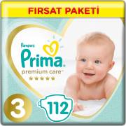 Prima Premium Care Fırsat Paketi Midi 112 Adet 3 Numara