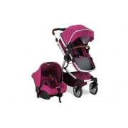 Babyhope BH-3025 Santana Çift Yönlü Travel Puset - Mürdüm