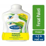 Activex Sıvı Sabun 1,5 lt+700 ml Doğal