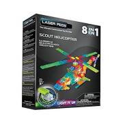 Laser Pegs-Rastplay-Pb2150B 8 İn 1 Scout Helikopter-Lego