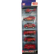 Die Cast Metal 6 lı Araba 068-37