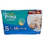 Prima Aktif Bebek Junior Jumbo Paket 5 Numara 48 Adet 11-25 kg