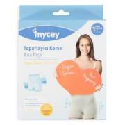 Mycey Doğum Sonrası Toparlayıcı Korse - Kısa Paça Ekru - XLarge 