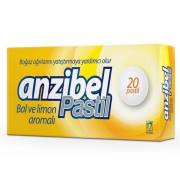 Anzibel Bal ve Limon Aromalı 20 Pastil