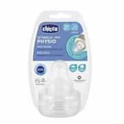 Chicco Physio 2 Teats Medium Flow 2 Months and +