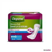 Depend Kadın Mesane Pedi Ekstral 6