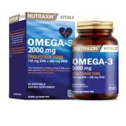 Nutraxin Omega 3 Balık Yağı 2000 mg 60 Kapsül