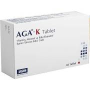 AGA-K Takviye Edici Gıda 60 Tablet