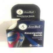 Jenbol Kinesiology Tape Ağrı Bandı 5 cm x 5 m - Beyaz