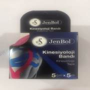 Jenbol Kinesiology Tape Ağrı Bandı 5 cm x 5 m - Pembe