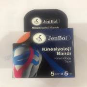 Jenbol Kinesiology Tape Ağrı Bandı 5 cm x 5 m - Turuncu