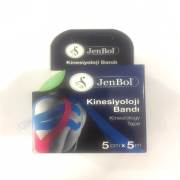 Jenbol Kinesiology Tape Ağrı Bandı 5 cm x 5 m - Yeşil