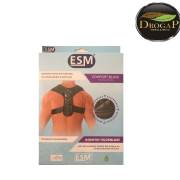 ESM Dik Duruş Korsesi Comfort Black (Bedensiz)