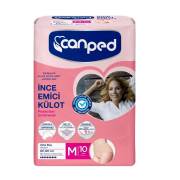 Canped İnce Emici Külot Orta/Medium 10