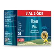 Orzax Ocean Plus Limon Aromalı Takviye Edici 90 Kapsül - 3 Al 2 Öde