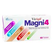 Vitagil Magni4 Magnezyum Vitamin D3 P5p 60 Tablet 