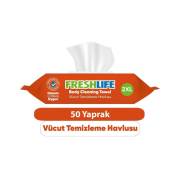 Freshlife Vücut Temizleme Havlusu 50 Yaprak