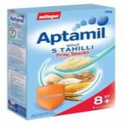 Aptamil Sütlü 5 Tahıllı Pirinç Tanecikli 250 Gram