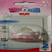 Nuk %0 BPA Emzik Silikon Baby Rose ( 6 / 18 Ay ) No:2