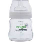 Angel Anti Bacteria 180ml. Silikon Uçlu Biberon - Small