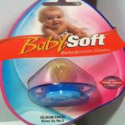 BabySoft Kiraz Uçlu Silikon Emzik No:3