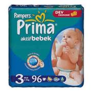 Prima Aktif Bebek Dev Ekonomi Midi Paket 3 Numara 96 Adet 4-9 kg