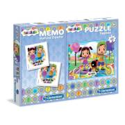 Clementoni  Puzzle 60+Memo Leliko S.C. 7909