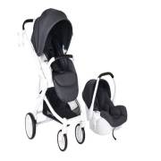 Prego 2042 Titan Travel Set Bebek Arabası Gri