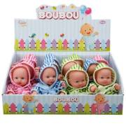 Sunman Boubou Bornozlu Sesli 20cm Tekli Bebek  S00000968