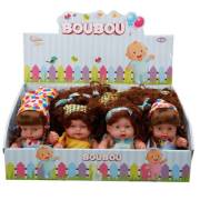 Sunman Boubou Uzun Saçlı Elbiseli 20cm Tekli Bebek S00000969