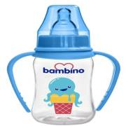 Bambino PP Kulplu Biberon 150 ml - Mavi Dondurma