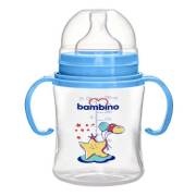 Bambino PP Geniş Ağızlı Kulplu Biberon 250 ml - Deniz Yıldızı