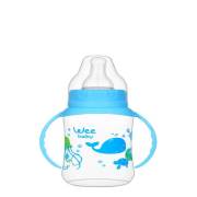 Wee Baby 744 Kulplu PP Biberon 150ml - Mavi