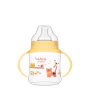 Wee Baby 744 Kulplu PP Biberon 150ml - Sarı