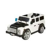 Baby2Go 6533 Lisanslı Land Rover Akülü Jeep Beyaz