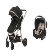 Baby2Go 8033 Power Lüks Travel Sistem Bebek Arabası Siyah