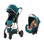 Baby2Go 8034 Power Gold Travel Sistem Bebek Arabası - Yeşil