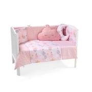 Funna Baby 9609 Uyku Seti - Mois / Pembe - 60x120