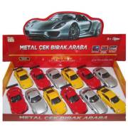 Furkan Sesli Işıklı Metal Çek Bırak Araba FR26917