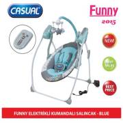 Casual Funny Kumandalı Elektrikli Salıncak (2015) - Mavi