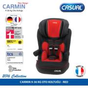 Casual Carmin 0-36 Kg Oto Koltuğu - Kırmızı