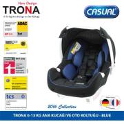 Casual Trona 0-13 Kg Oto Koltuğu - Mavi