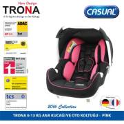 Casual Trona 0-13 Kg Oto Koltuğu - Pembe