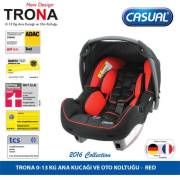 Casual Trona 0-13 Kg Oto Koltuğu - Kırmızı