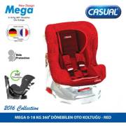 Casual Mega 0-18 Kg Oto Koltuğu - Kırmızı