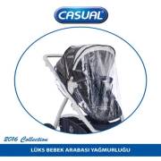 Casual Lüx Bebek Arabası Yağmurluğu