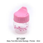 BabyTime Mini Bebek Bardağı - Pembe