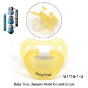 BabyTime Silikon Damaklı Akide Gövdeli Emzik 0-6 Ay - Sarı